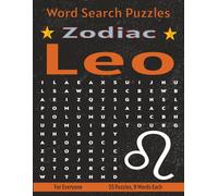 Leo - Word Search Puzzles: Screen-Free Puzzles for Mental Fitness, Relaxation and Fun