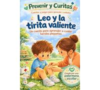 Leo y la tirita valiente: Un cuento para aprender a curar heridas pequeñas