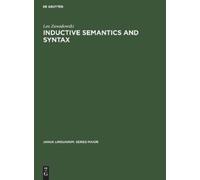 Leo Zawadowski Inductive Semantics and Syntax (Copertina rigida)