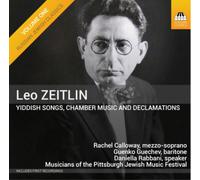 Leo Zeitlin Leo Zeitlin: Yiddish Songs, Chamber Music and Declarations: Rus (CD)