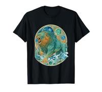Leo Zodiac Lion Come Spirito Celeste del Coraggio Maglietta