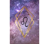 Leo: Zodiac notebooks, horoscope journal ideal gift for astrology lovers. Astrological sign on the background of the cosmos.A Great Leo Gift