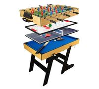 Leoamark Tavolo da gioco 15in1 Biliardo Un tavolo da gioco versatile per la famiglia e gli amici: design compatto perfetto per la casa scuola Impara gioccando Divertimento Garantito Gioco e Sorriso
