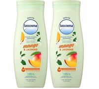 Leocrema, Crema Corpo Idratante al Mango e Jasmine, per Tutti i Tipi di Pelle, Pelle Morbida e Setosa, Idratazione per 72 ore, 250ml (Confezione da 2)