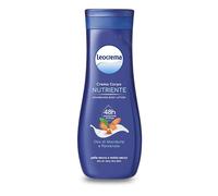 Leocrema Crema Corpo Nutriente, per Pelli Secche e Disidratate, con Olio di Mandorle e Pantenolo, Crema Corpo Idratazione per 48 ore, 400ml