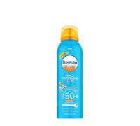 Leocrema - Crema Solare Bambini Spray SPF 50+, Tripla Protezione dai raggi solari, Formula Idratante a Rapido Assorbimento, Resistente all'Acqua, 150ml