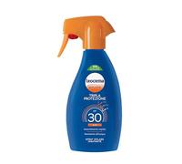 Leocrema - Crema Solare Spray SPF 30, Tripla Protezione dai raggi solari, Assorbimento Rapido e Resistente all'Acqua, 250ml