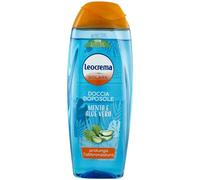 Leocrema, Doccia Doposole Menta e Aloe Vera, Prolunga l'Abbronzatura, Idrata e Rigenera la Pellle, 250ml