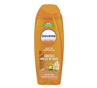 Leocrema, Docciaschiuma Doposole, Prolunga l'Abbronzatura, Idrata e Rigenera la Pelle, Arricchito con Carota e Mallo di Noce, 250ml