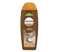 Leocrema, Docciaschiuma Doposole, Prolunga l'Abbronzatura, Idrata, Nutre e Rigenera la Pelle, Arricchito con Estratto di Cocco, 250ml