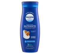 Leocrema Crema Corpo Nutriente, per Pelli Secche e Disidratate, con Olio di Mandorle e Pantenolo, Crema Corpo Idratazione per 72 ore, 400ml
