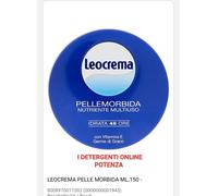 3x Leocrema Crema Mani 150 Ml.Vaso Pelle Morbida
