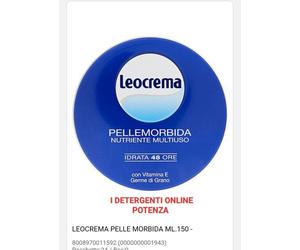 Leocrema Pellemorbida Nutriente Multiuso Vaso 150ml PEZZI 5