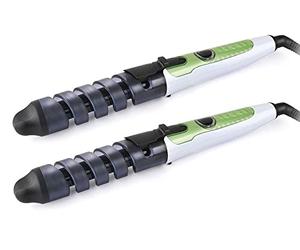 LEOFLA 2 X Piastre Professionali Per Capelli Ricci Arricciacapelli In Ceramica 190° C