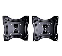 LEOFLA 2 X Staffa Tv Braccio Supporto A Muro Per Monitor Da 14" A 32" 36" 38" 40" 42"