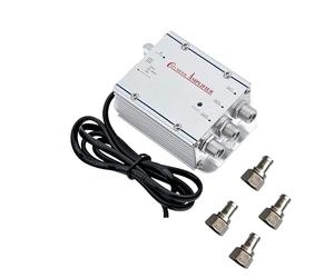LEOFLA Amplificatore Digitale Terreste X Antenne Tv Analogica O Digitale Con 3 Uscite