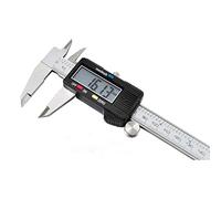 LEOFLA Calibro Digitale a Corsoio In Acciaio 150mm Con Display Lcd e Custodia Protettiva