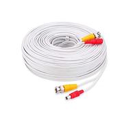 LEOFLA Cavo Da 20 Metri Per Telecamere Audio Video Ahd Di 1080P RCA BNC E Alimentazione