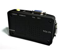 LEOFLA Convertitore Adattatore Video Da AV, Rca, S-Video A VGA Per Monitor E Proiettori