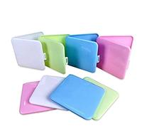 LEOFLA Coppia Di Custodie Cover Protettive Porta Mascherine Box Portatile E Tascabile