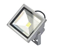 LeoFla Faro 50 W Watt Luce Bianca Fredda Faretto A LED Alta Luminosità da Esterno IP65, Variabile, Media
