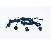 LeoFla Kit 4 Sensori di Parcheggio Universali con Display Acustico Wireless Retromarcia, Variabile, Media
