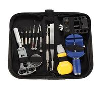 LEOFLA Kit X Riparazione Orologi Professionale Apri Casse Maglie Con Borsello 13 Pezzi