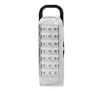 LEOFLA Luce Di Emergenza Torcia Portatile Lampada Ricaricabile Bianca 21 Led + Cavo