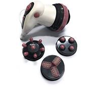 LEOFLA Massaggiatore Elettrico Lipomodellante Anti Cellulite Con 4 Testine Rotanti