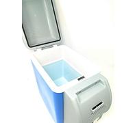 LEOFLA Mini Frigo Portatile da Viaggio per Auto Camper 7,5 L Caldo e Freddo + Cavo 12V.