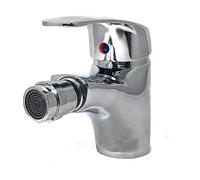 LEOFLA Rubinetto Monoleva Con Flessibili In Ottone Con Testa Mobile Per Bidet Lavabo