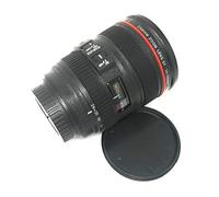 LeoFla Tazza A Forma di Obiettivo di Una Fotocamera Reflex per caffè Latte da 0,35 L, Variabile, Media