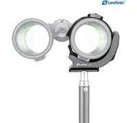Leofoto Adattatore per treppiede BC-01 Morsetto per binocolo
