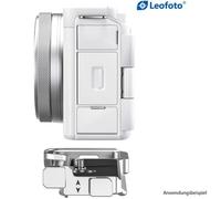 Leofoto Attacco a L LPS-ZV-E1 per Sony Alpha ZV-E1 argento