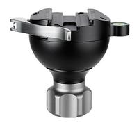 Leofoto Base di livellamento Summit 75 mm + piattaforma Corto Con morsetto