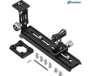 Leofoto Base per teleobiettivo VR-220 KIT per teste video Manfrotto/Sachtler