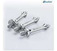 Leofoto Base per treppiede Punte lunghe con tappi in gomma TFS S3/8