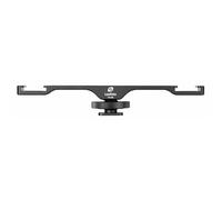 Leofoto FA-08 Adattatore hot shoe 2 in 1 per microfono e illuminazione della fotocamera