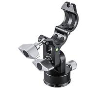 Leofoto HS-28 - Adattatore inclinazione/convertitore con base per treppiede centrale da 28 mm