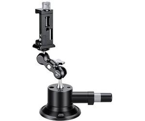 Leofoto Kit ventosa con braccio e morsetto per telefono PC-90II SC-01