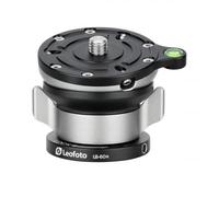Leofoto LB-60N - Base di livellamento per treppiede, 60 mm, con chiusura a farfalla, carico massimo 15 kg, inclinazione +/-15°