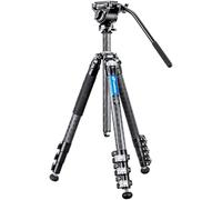 Leofoto Manba LV-284C treppiede + BV-5 videohead