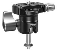 LEOFOTO MBC-22 Mini testa a sfera, da utilizzare su tavolo tattico, per binocoli e cannocchiali da vista, perno a vite da 1/4", sfera da 22 mm, compatibile con Arca