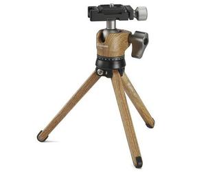 Leofoto Mini treppiede tascabile MT-01 + testa a sfera LH-25 Legno