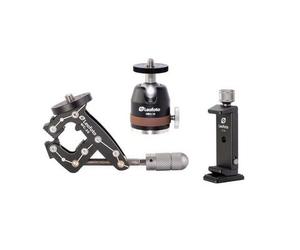 Leofoto Morsetto tascabile MC-30 + Kit incl. mini testa a sfera 19 + supporto per smartphone