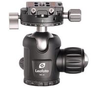 Leofoto - Testa del treppiede NB-34 con piastra di rilascio rapido NP-50 - Capacità di carico: 20 kg - Doppia funzione panoramica - NB-34+NP-50