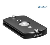 Leofoto Piastra a sgancio rapido P-BV15 Piastra di base per teste di treppiede