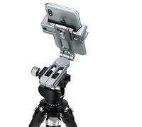 Leofoto Supporto per smartphone + treppiede PS-2 Silver Argento