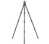 Leofoto - Ranger - Treppiede in carbonio con testa a sfera - Sistema Twist-Lock - Gambe regolabili in 3 angoli - Ideale per fotografia macro - LS-323C+LH-40