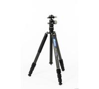 Leofoto - Urban - Treppiede in carbonio per fotocamere - Inclusa testa a sfera - Capacità di carico di 15kg - Piedini estensibili - Altezza minima da 20 cm ad un'altezza massima di 166 cm - SC-284CT+